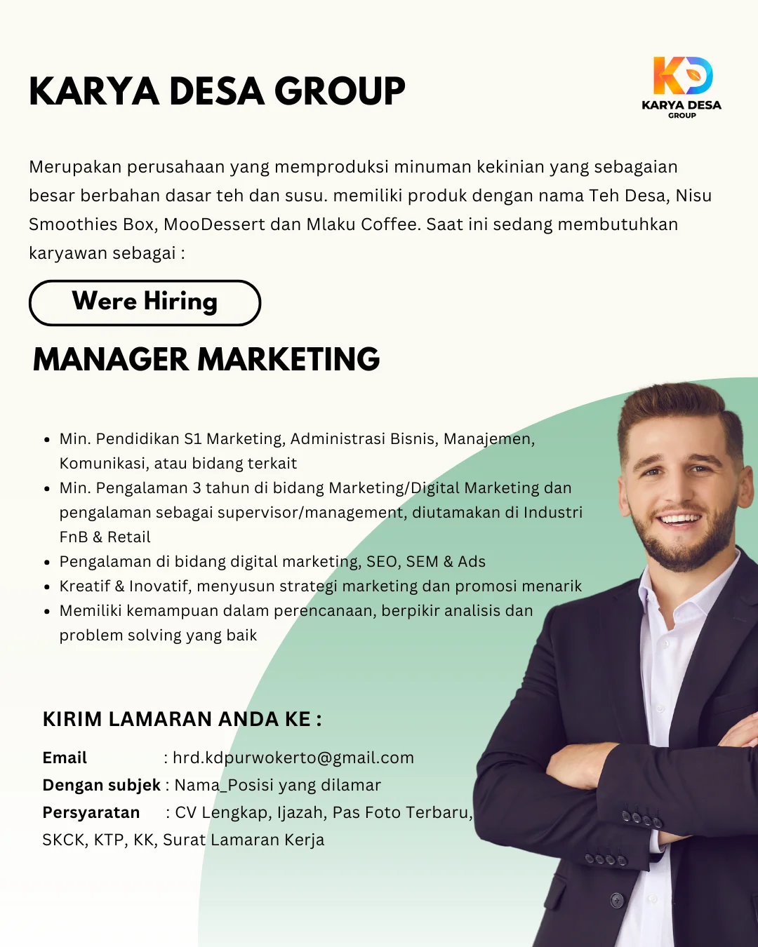 Manager Marketing Team